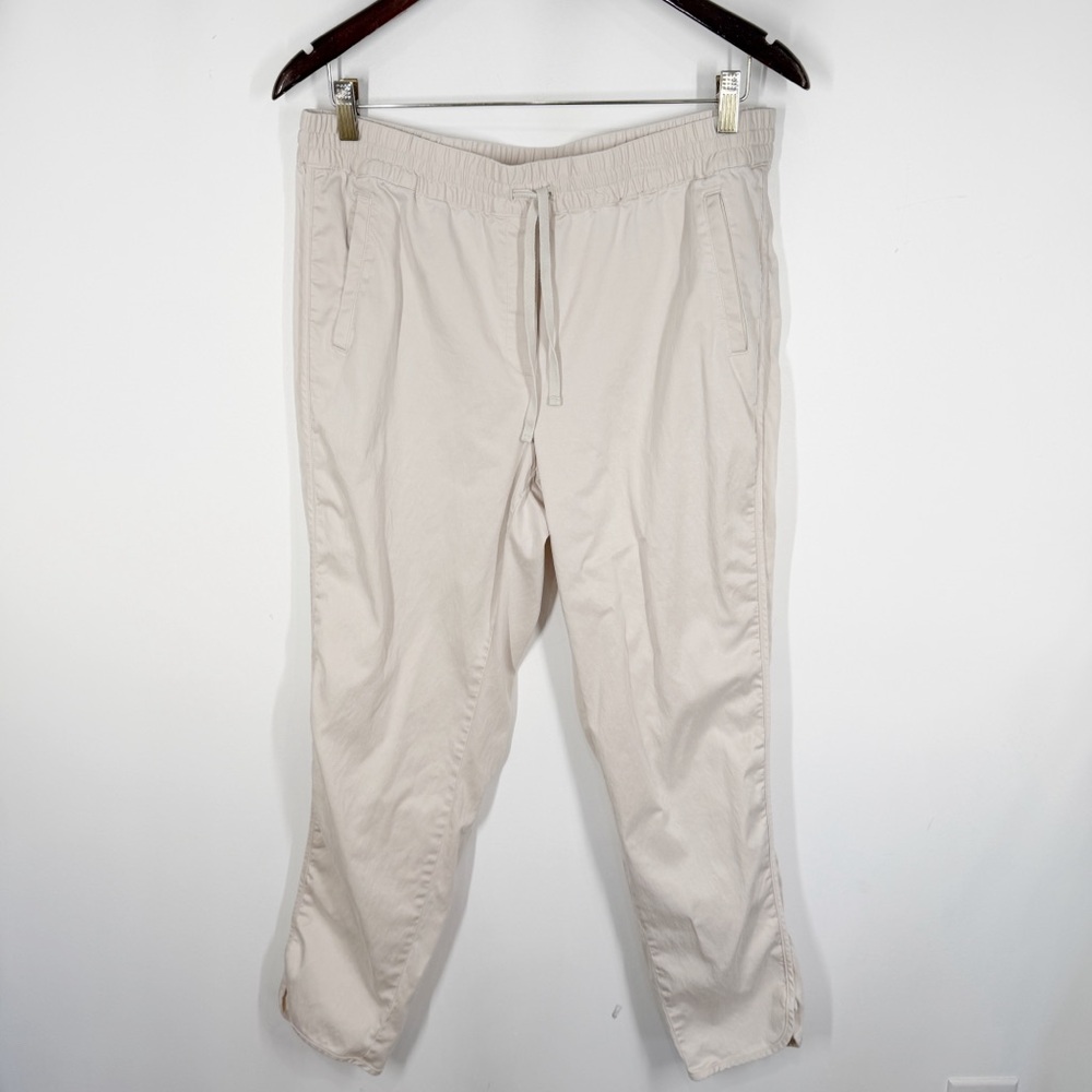 J. Jill Pull On Chino Pants Size Medium Soft Straight Leg W15